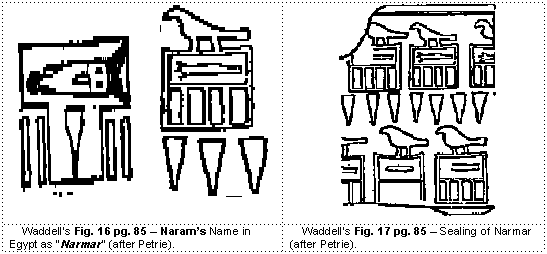 Serekh of Naram's Name